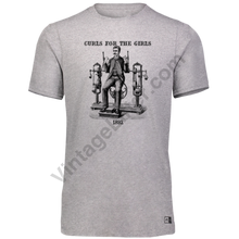 Load image into Gallery viewer, Curls For The Girls Dri - Power Tee Oxford Grey / S