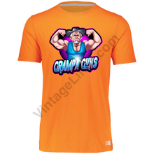 Load image into Gallery viewer, Grampa Guns Dri - Power Tee Orange / S