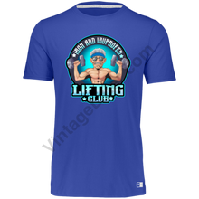Load image into Gallery viewer, Iron And Ibuprofen Dri - Power Tee Royal Blue / S