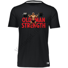 Load image into Gallery viewer, Old Man Strength Dri - Power Tee Black / S