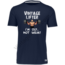 Load image into Gallery viewer, Old Not Weak Dri - Power Tee Navy / S