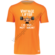 Load image into Gallery viewer, Old Not Weak Dri - Power Tee Orange / S