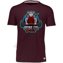 Load image into Gallery viewer, Vintage Gym Rat Dri - Power Tee Maroon / S