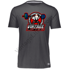 Load image into Gallery viewer, Vintage Lifter Dri - Power Tee Black Heather / S