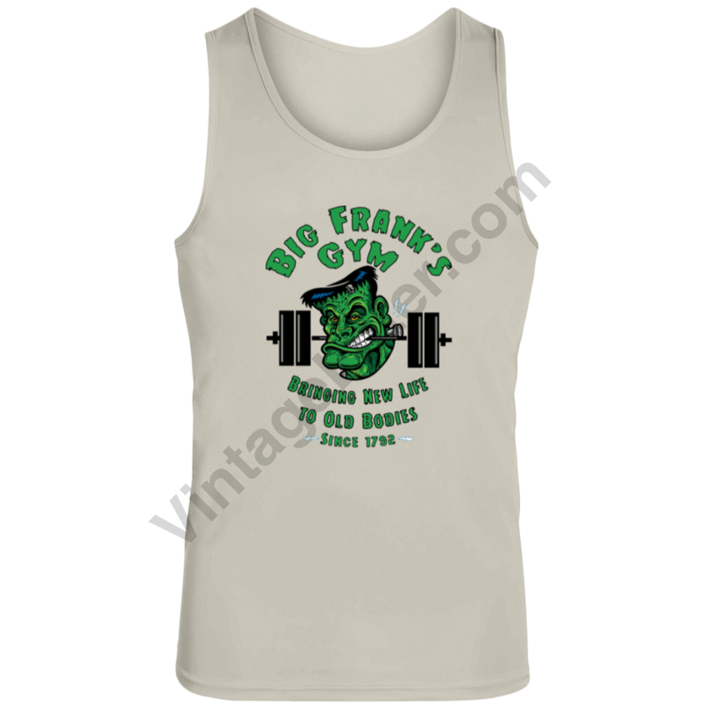 Big Frank’s Gym Tank Silver / S Activewear