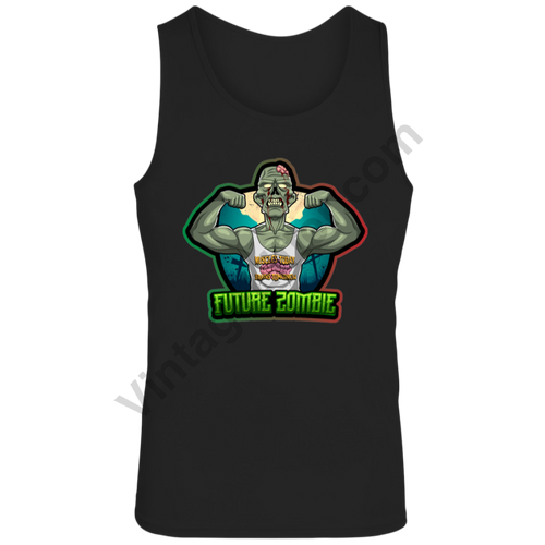 Future Zombie Tank Black / S Activewear