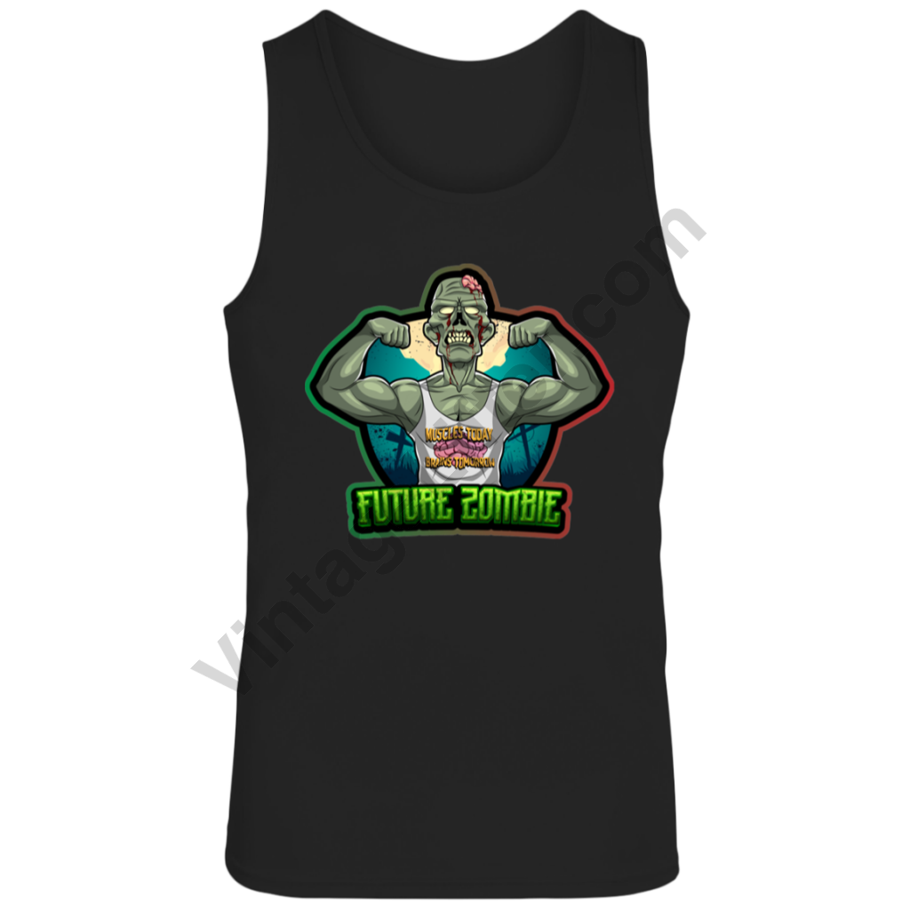 Future Zombie Tank Black / S Activewear