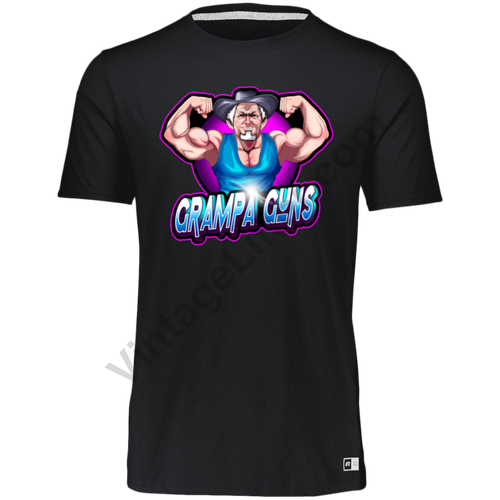 Grampa Guns Dri - Power Tee Black / S