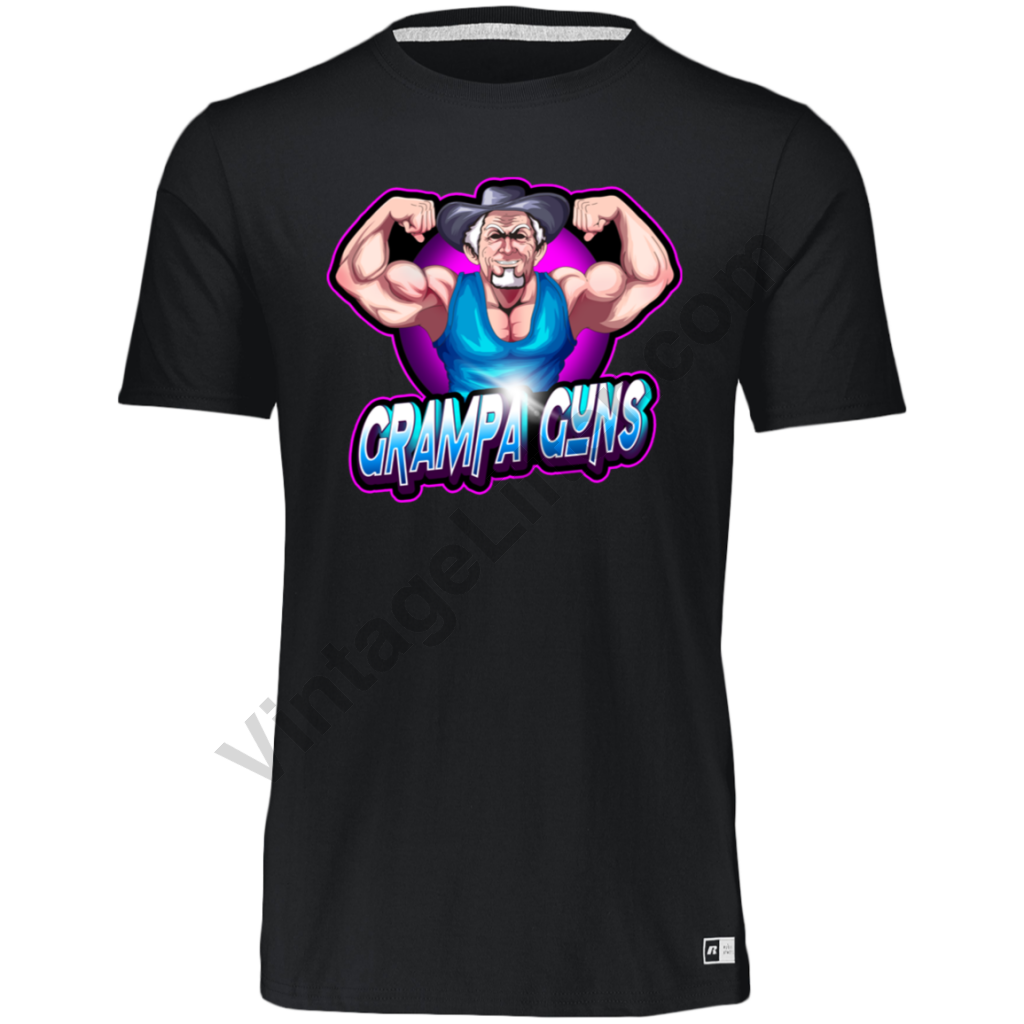 Grampa Guns Dri - Power Tee Black / S