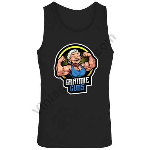 Grannie Guns Tank Black / S Activewear