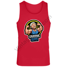 Load image into Gallery viewer, Grannie Guns Tank Red / S Activewear
