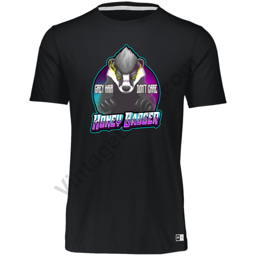 Honey Badger Dri - Power Tee Black / S