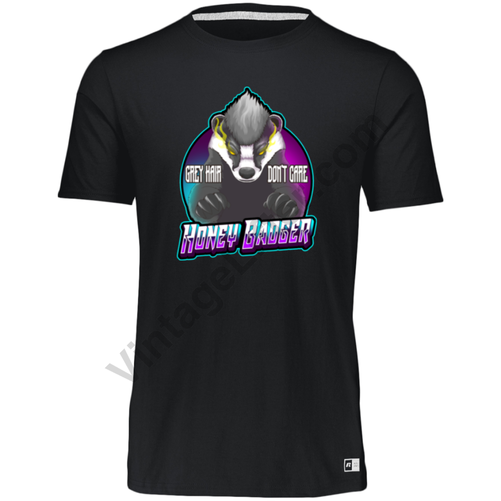 Honey Badger Dri - Power Tee Black / S