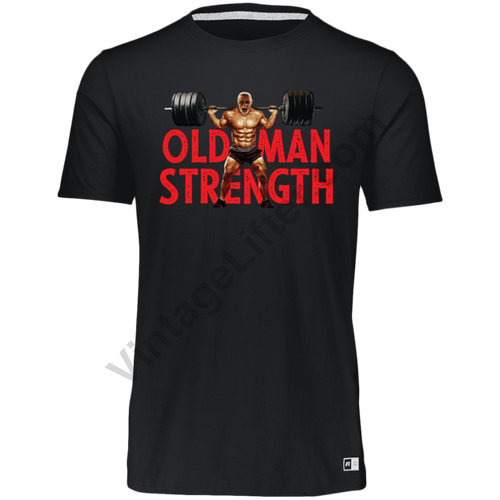 Old Man Strength Dri - Power Tee Black / S