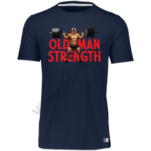 Load image into Gallery viewer, Old Man Strength Dri - Power Tee Navy / S
