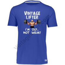 Load image into Gallery viewer, Old Not Weak Dri - Power Tee Royal Blue / S
