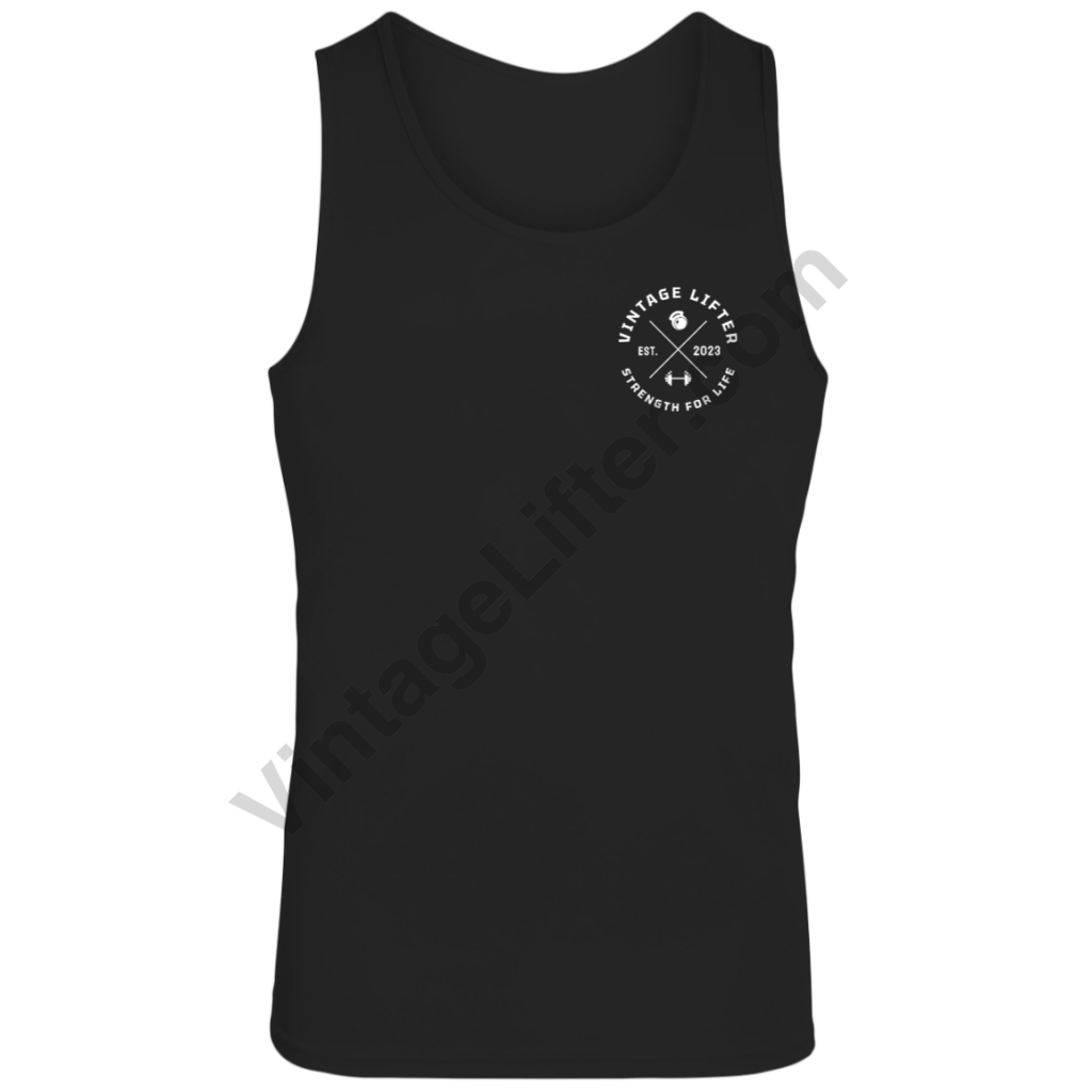 Strength For Life Tank Black / S Activewear