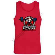 Load image into Gallery viewer, Vintage Lifter Tank Red / S Activewear
